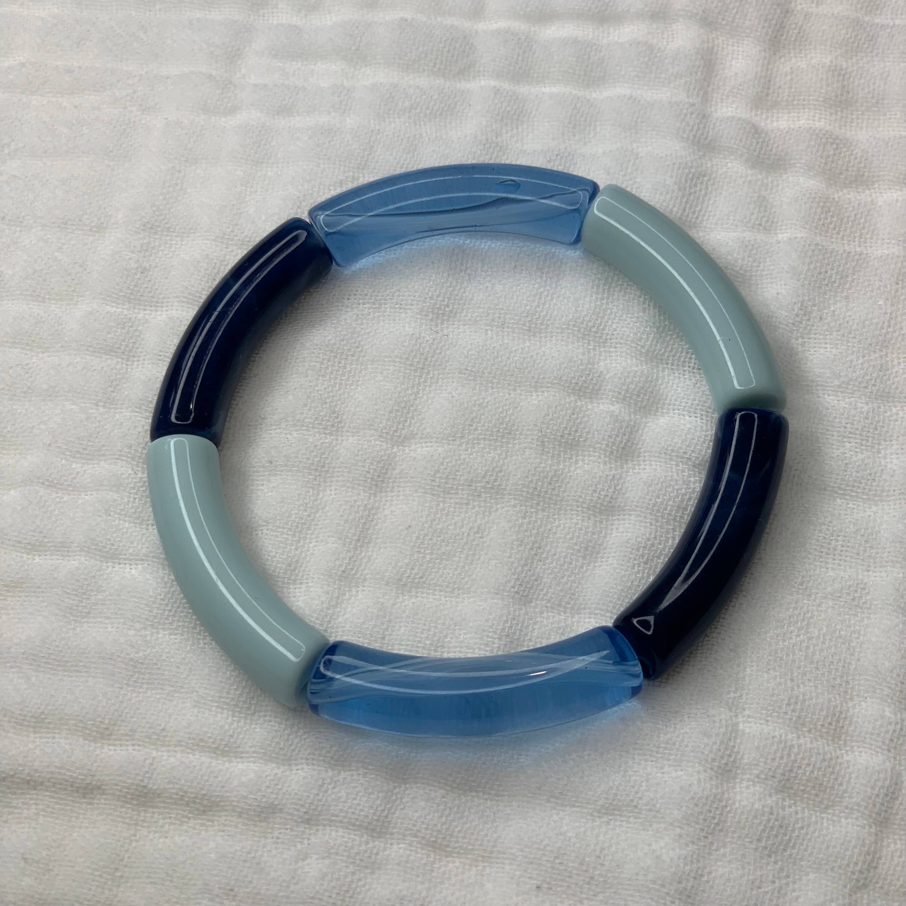 Manacreations – wholesale Pärlarmband – Mörkblåa bangles-armband1