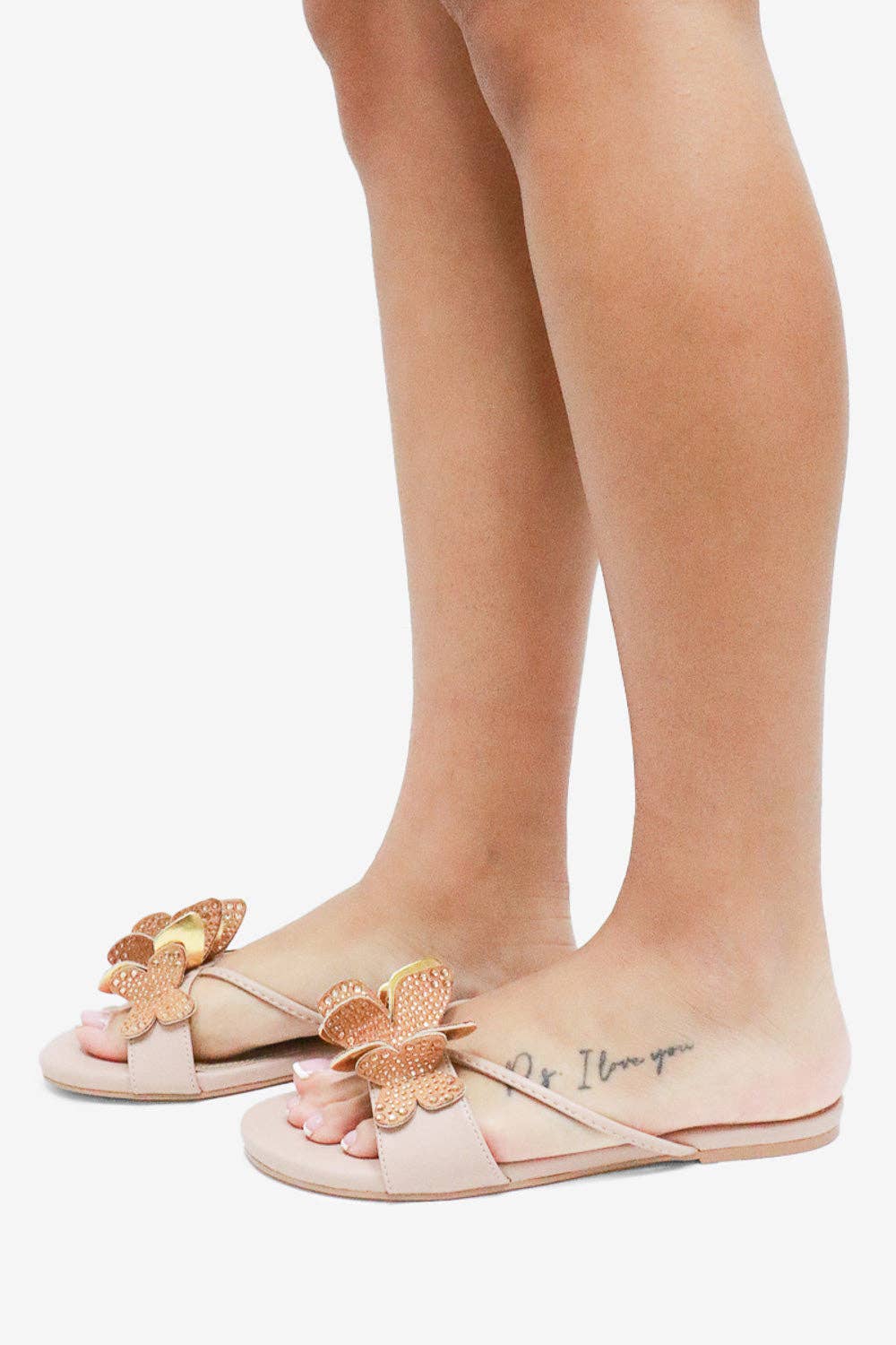 Lemonade Shoes - Venta al por mayor Sandalias - Mujer - SABETHA - Sandalias con adorno de mariposa brillante24