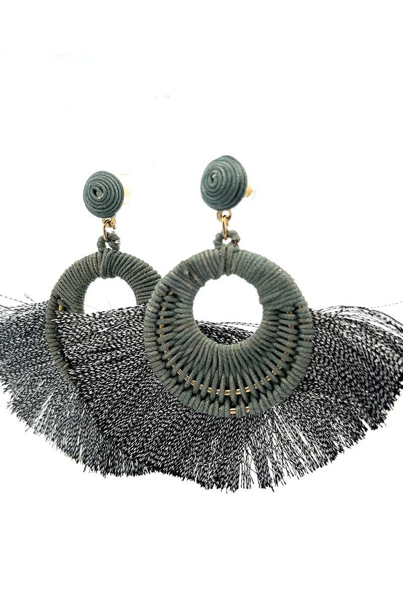 Urbanista Outlet - Wholesale Dangle Earrings - Stylish Tassel Dangle Earrings0