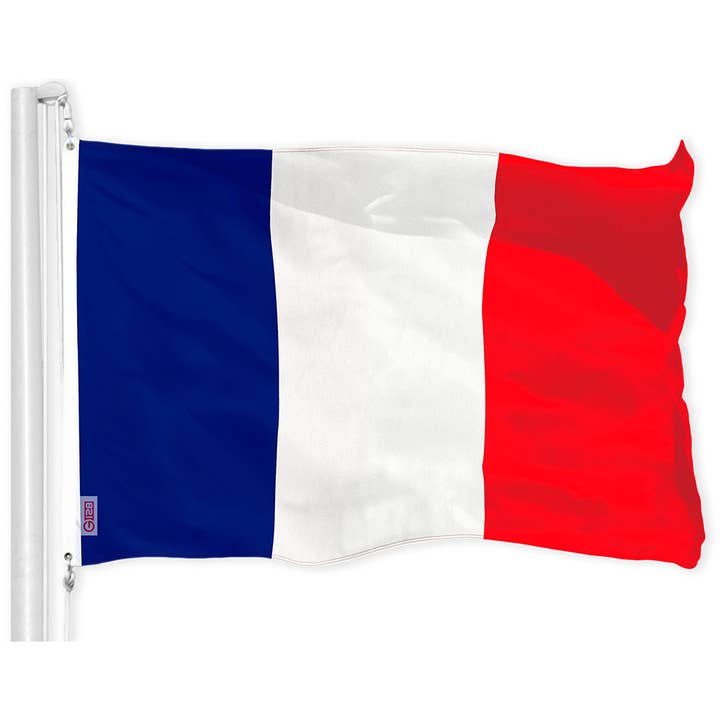 France (French) Flag 150D Printed Polyester 3x5 Ft for wholesale by G128
