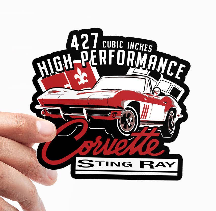Hybris Production AB - Wholesale Sticker - Corvette High Performance Sticker1