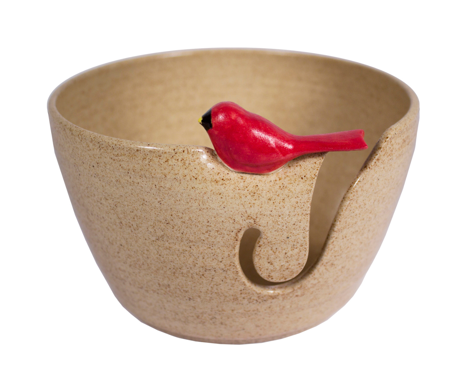 Cōppa Cōllaborative LLC - Wholesale Knitting/Crochet Supplies - Ceramic Birdie Yarn Bowl1