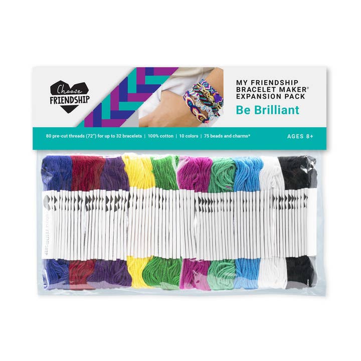 Be Brilliant Expansion Pack - DIY Thread Pack for wholesale by Choose Friendship