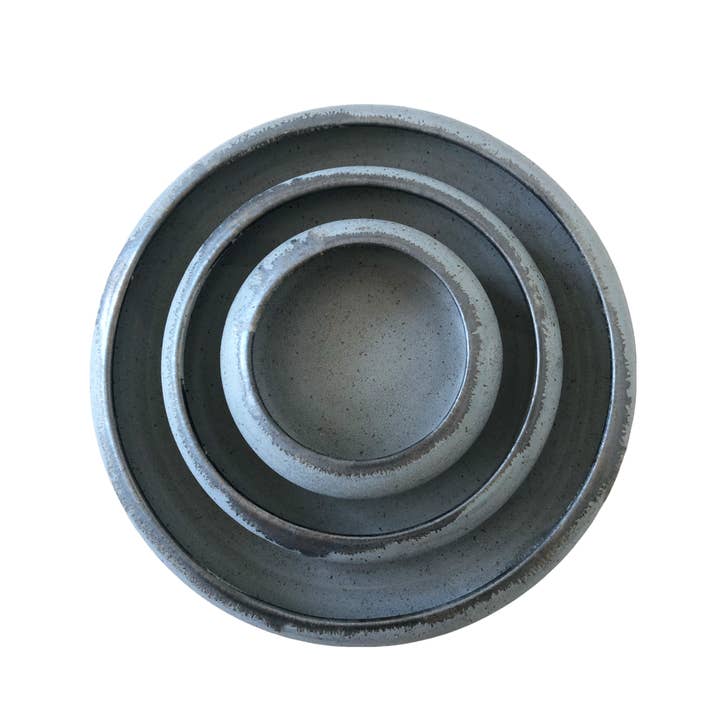 Gina DeSantis Ceramics - Wholesale Dinner Plate - Luna Crescent Plates7