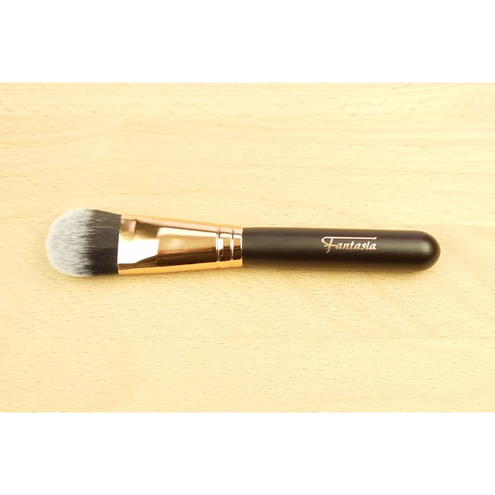 Fantasia R. Espig KG - Wholesale Cheek/Face Makeup Brush - Synthetic hair makeup brush with copper-coloured ferrule3