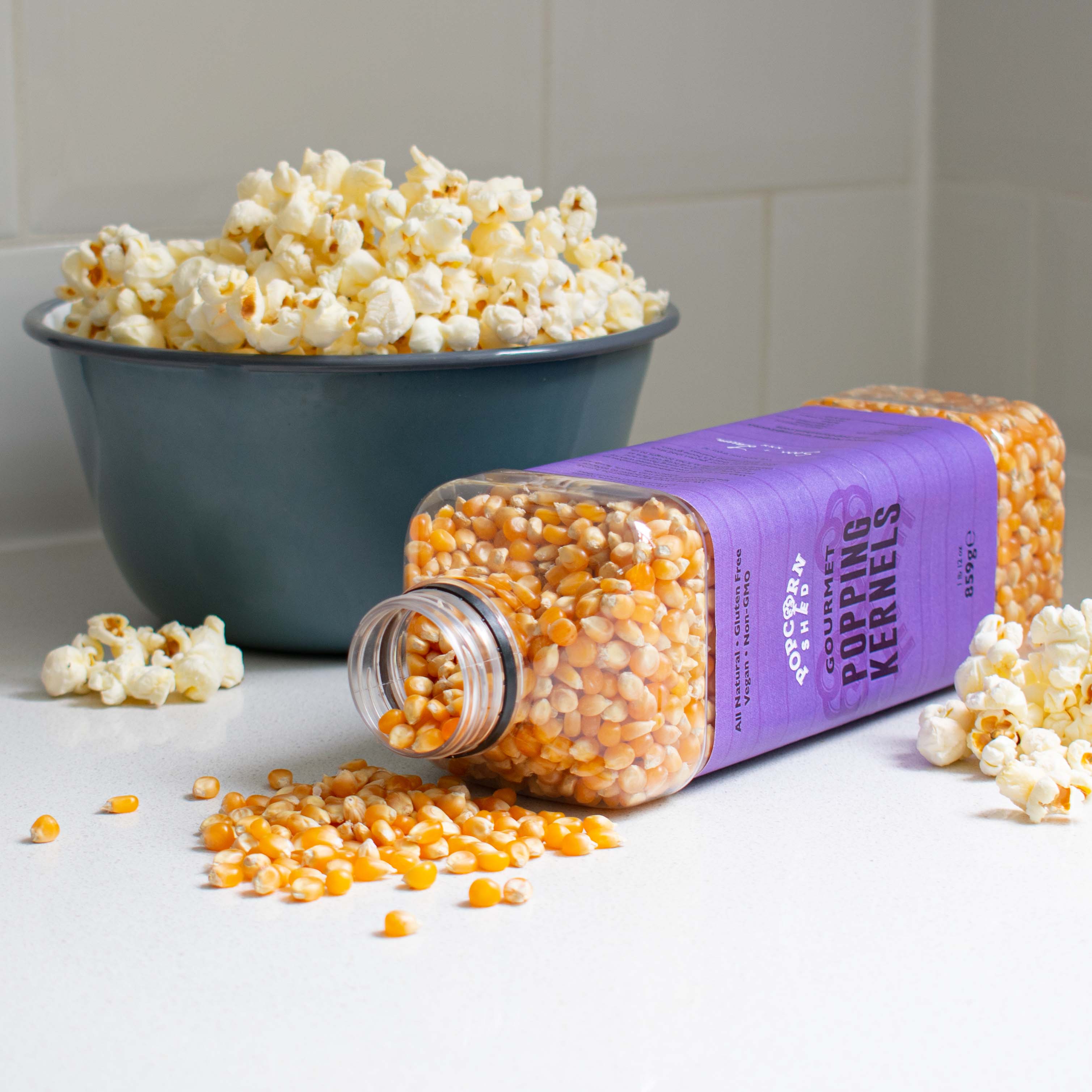 Popcorn Shed - Vente Pop-corn - Bouteille de grains de maïs à éclater gourmet1
