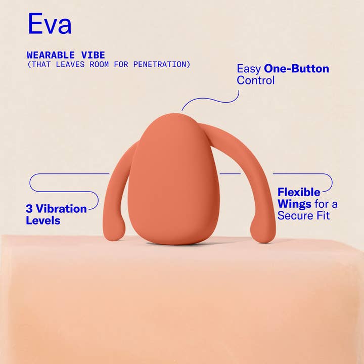 Dame Products – wholesale Sexleksaker – Eva, bärbar parvibrator