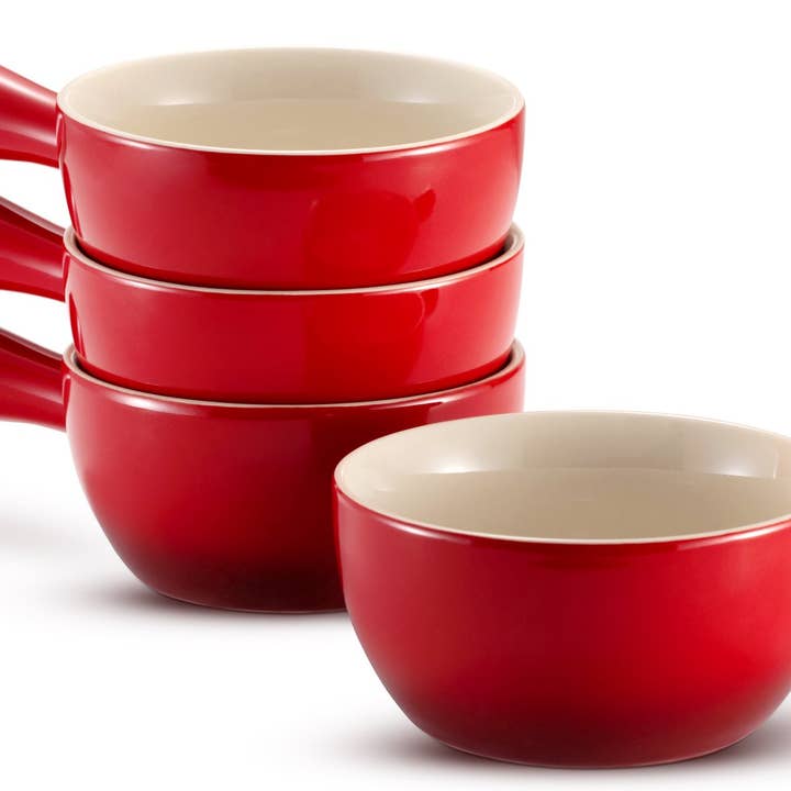 Kook - Wholesale Serve Bowl - Kook French Onion Soup Crocks, 24 oz, Set of 41