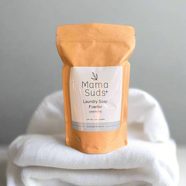 MamaSuds | Non-toxic Household Cleaners + Real Soap - Wholesale Laundry Detergent Powder/Pods - Laundry Soap Powder BULK4