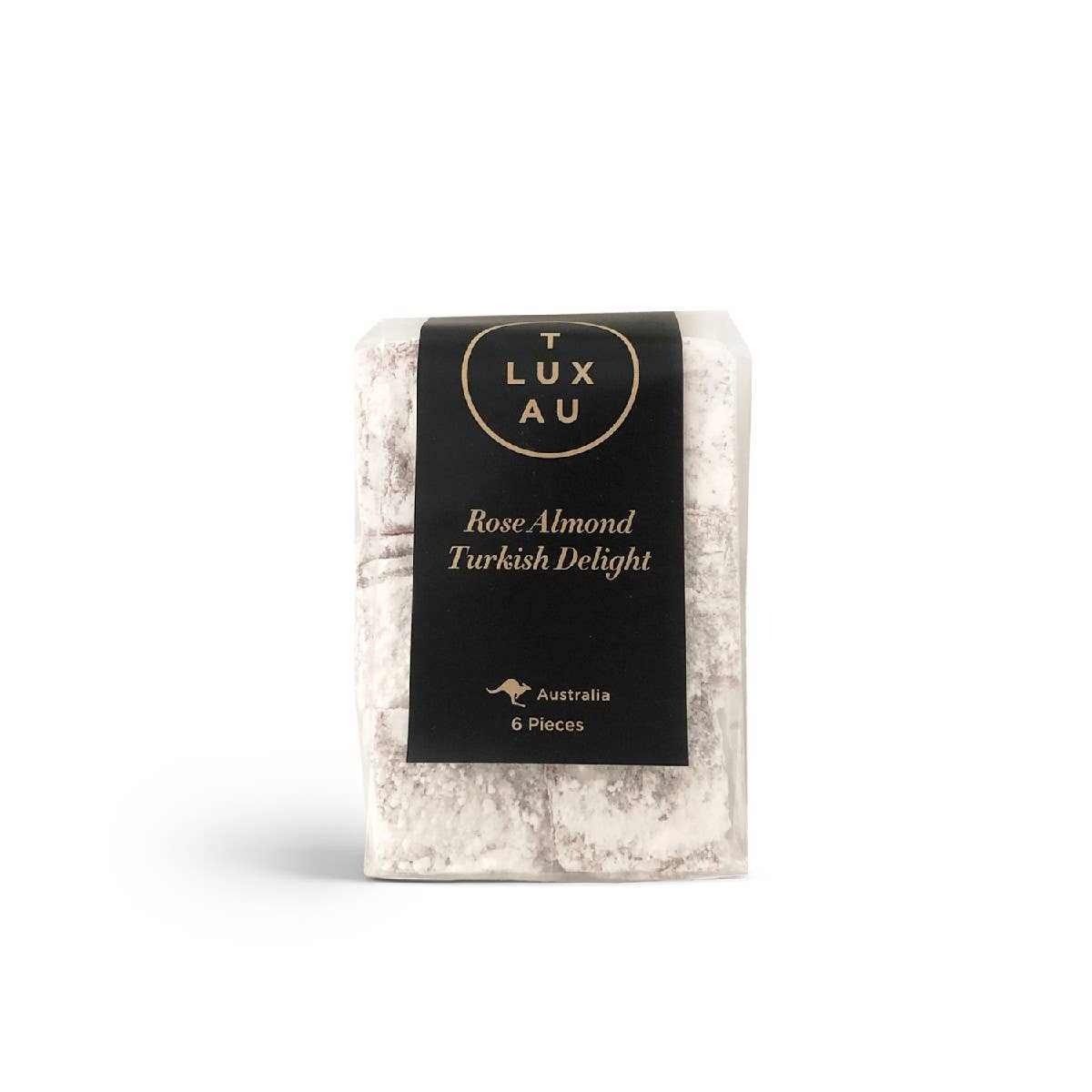 TLUXAU - Wholesale Chocolate - Small - Rose Almond Turkish Delight
