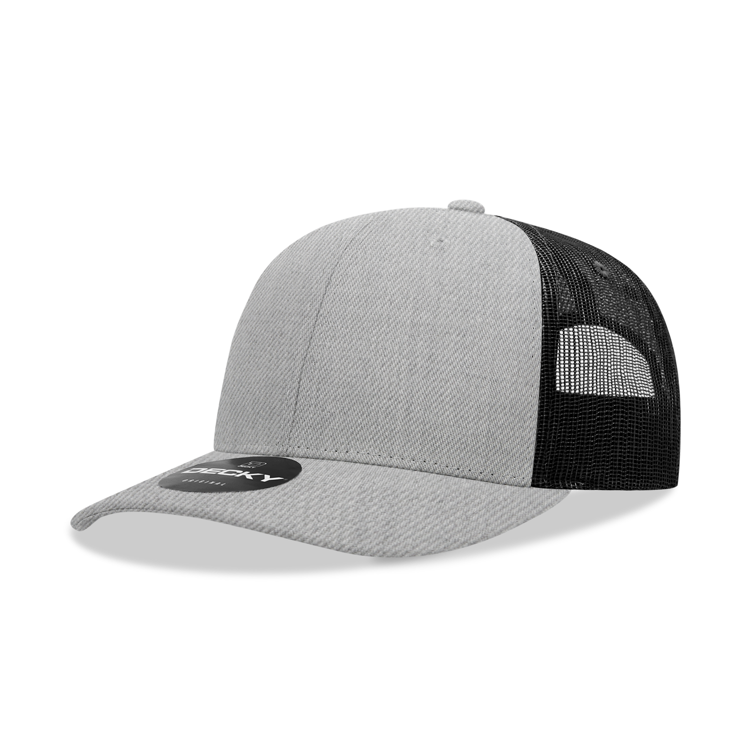 The Park Wholesale - Vente Casquette de camionneur – unisexe - Casquette Trucker classique Decky 6021, 6 panneaux, style mid pro100
