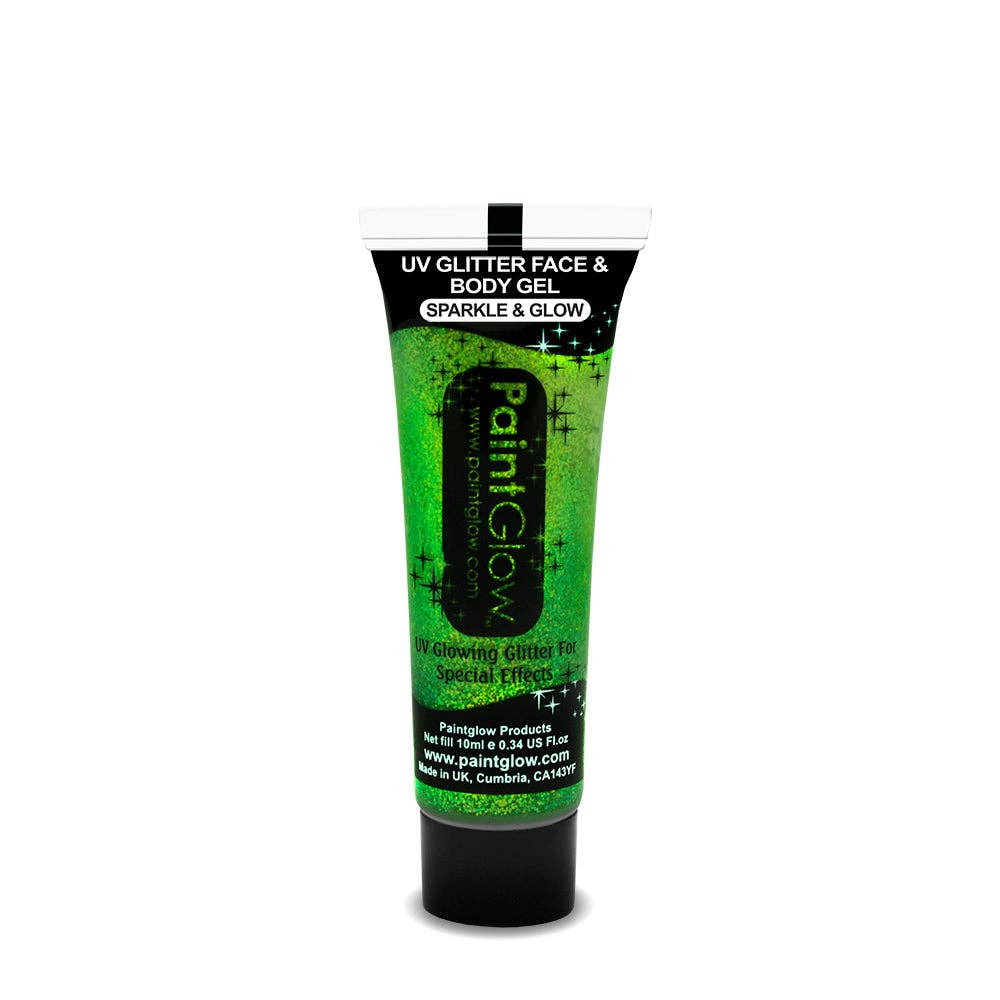 Beauty Goddess – wholesale Body glitter/shimmer – PaintGlow Neon UV Glitter Face Gel / Neon UV Glitter Body Paints, 13ml2