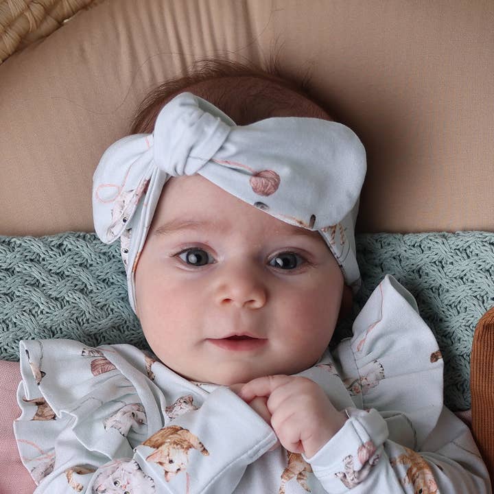 Topknot orgánico para gatitos para venta al por mayor de Snuggle Hunny