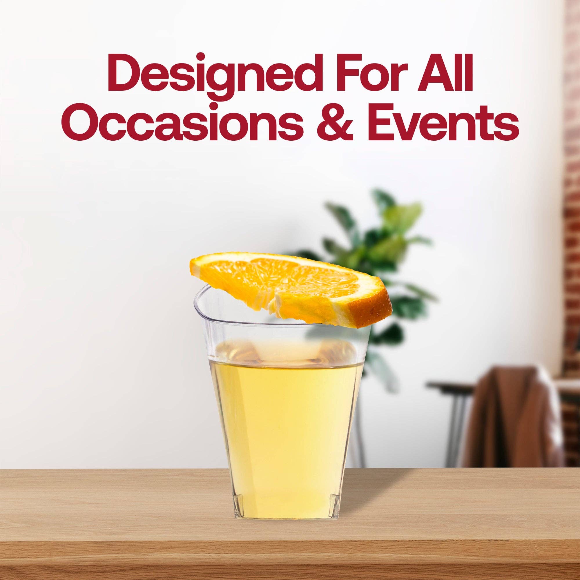 Smarty had a Party – wholesale Shotglas – 2 oz. Klara Fyrkantiga Plastshotglas - 960 st6