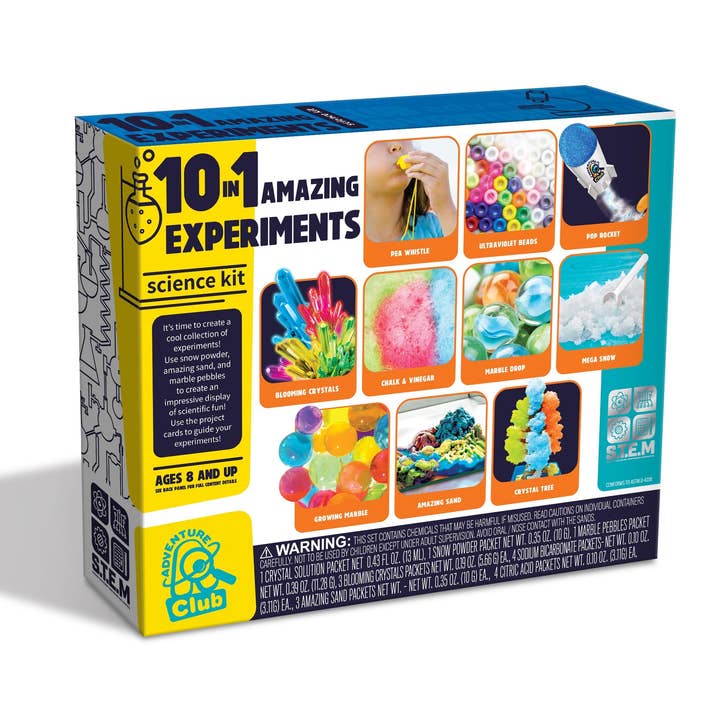 Anker Play Products - Wholesale DIY Craft Kit - Kids - 10 in 1 Amazing Experiments Science Kit0