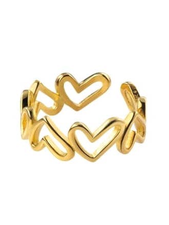 Queen of hearts ring for wholesale by Nora James jewelry