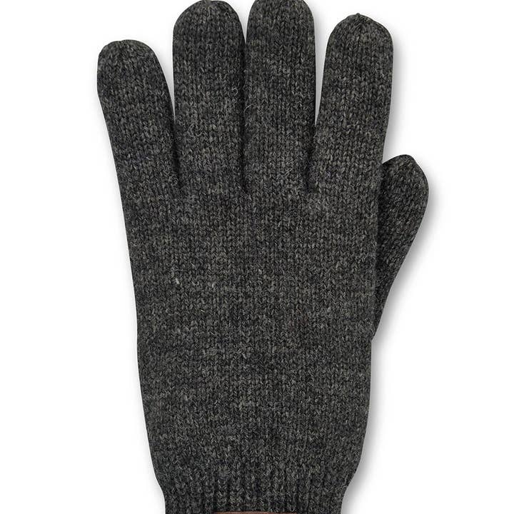 Cinza Luva Masculina Purnu Tricô para venda a revendedores na Faire0