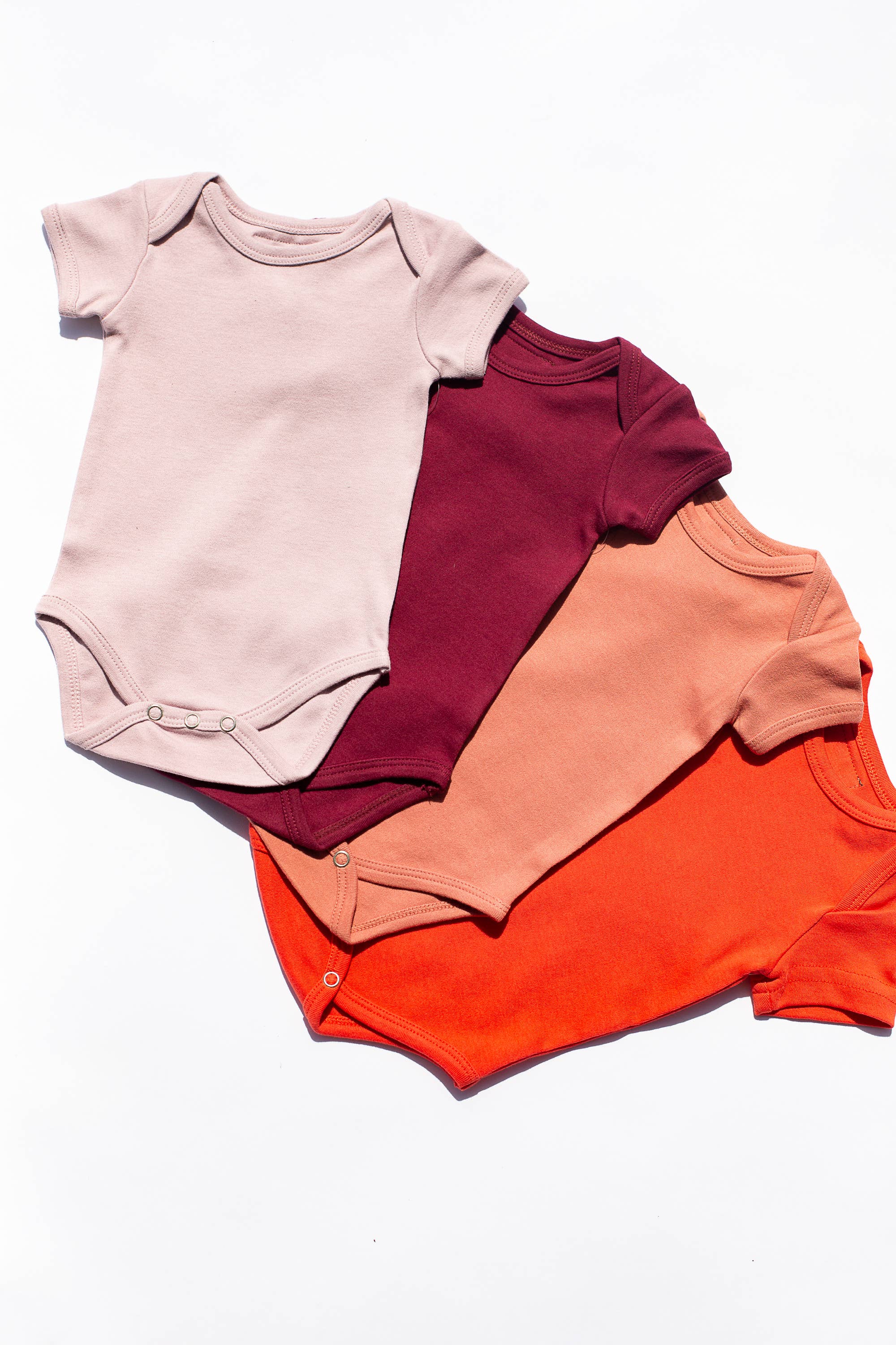 Modern Burlap - Wholesale Bodysuit (Non-Footed) - Baby - Organic Short Sleeve Bodysuit | Solids & Prints32