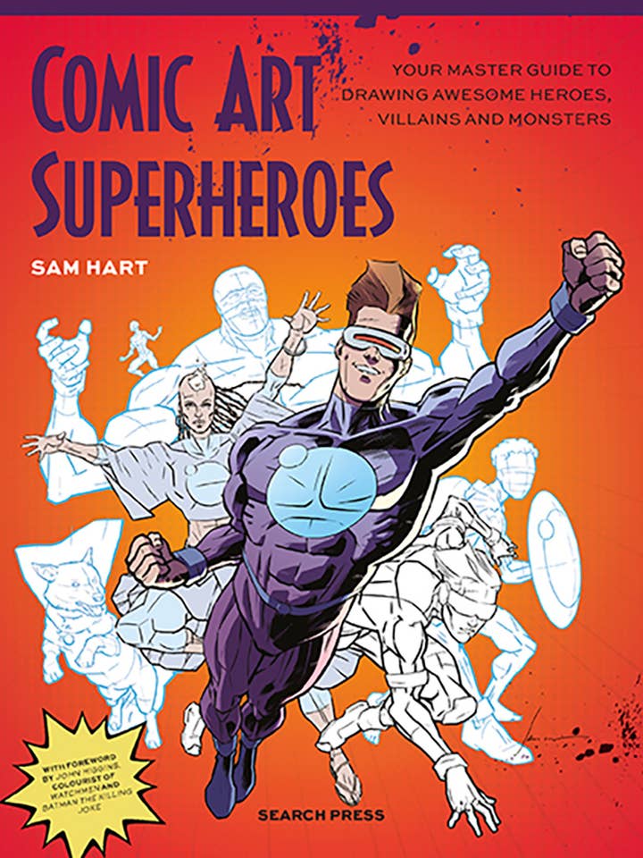 Stripkunst Superhelden voor wholesale door Search Press