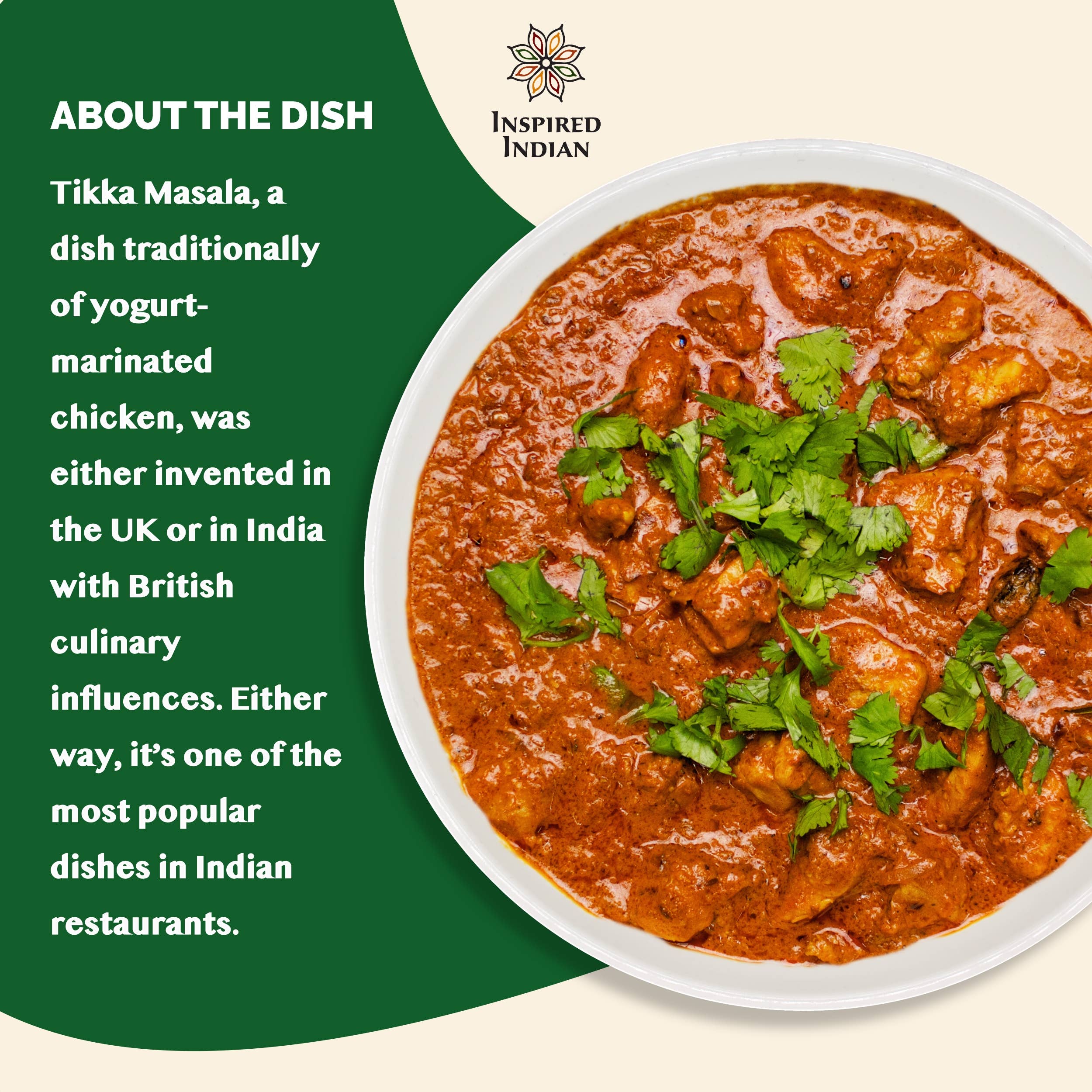 Inspired Indian Cooking - Wholesale Dried Spice Mix - Tikka Masala Spice Kit | Small Batch | 5-Step Recipe2