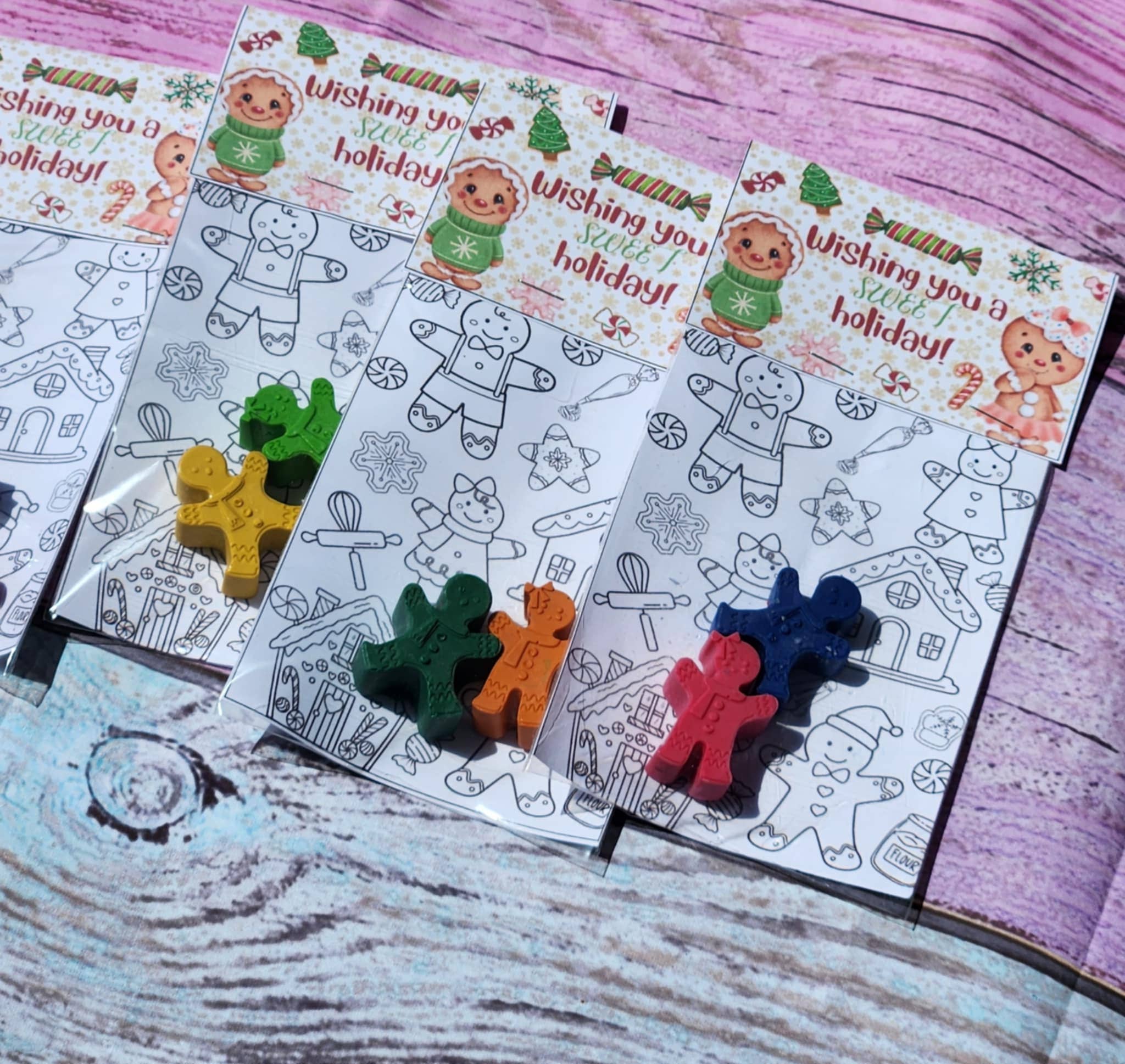 Snazzy Crayons – wholesale Festgåva – Pepparkakskritor med målarset | Julfest3
