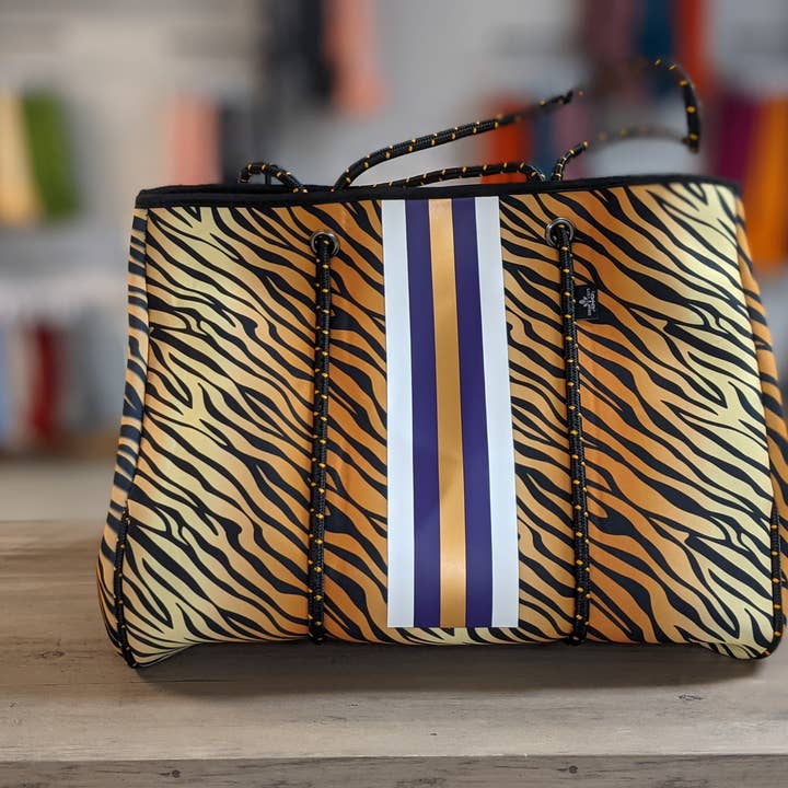 Sugar Lily's - Wholesale Tote Bag - Women's - Sugar Lily's- Neoprene Spirit Collection- Tiger1
