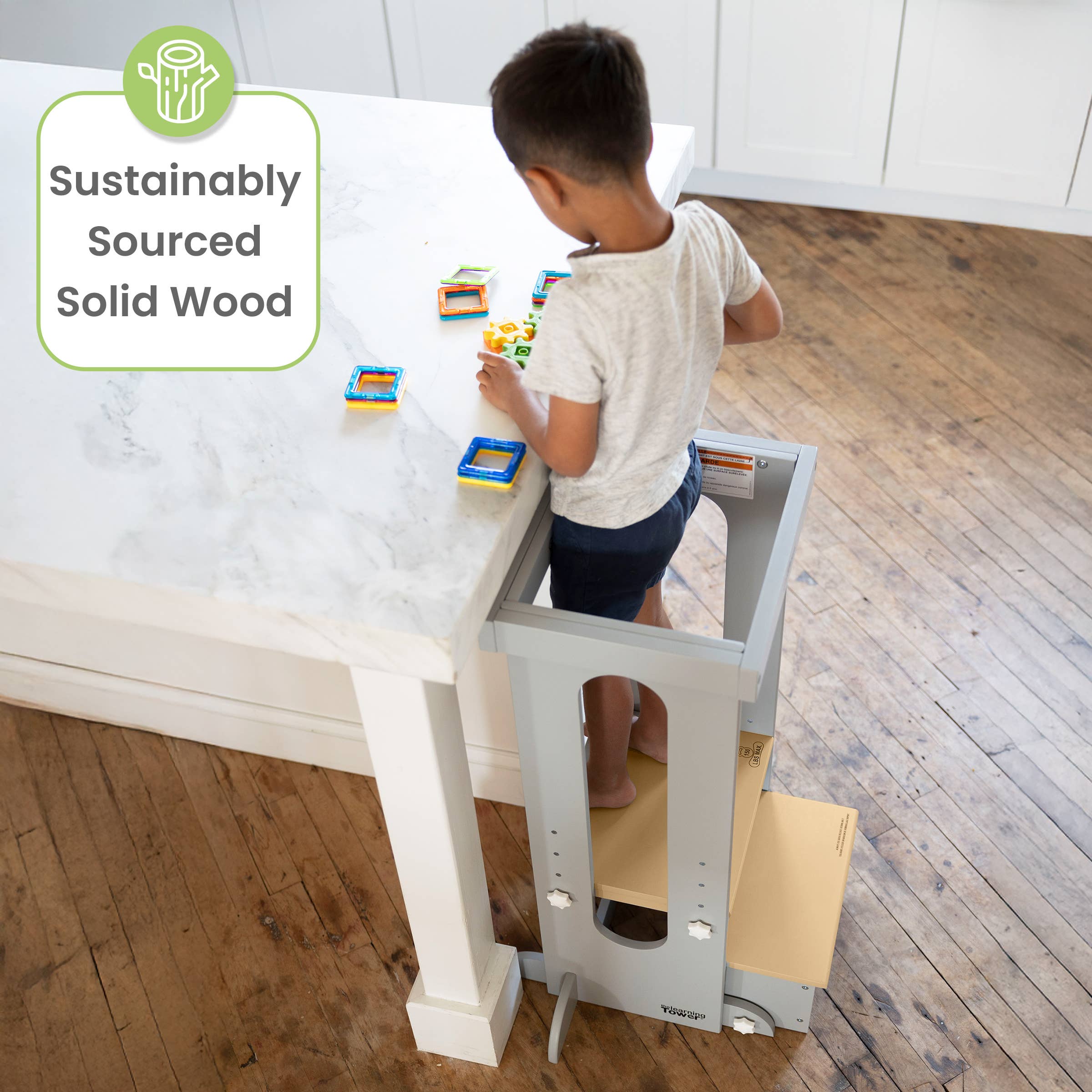 Little Partners - Wholesale Wood Toy - Kids - Explore 'N Store® Learning Tower® Toddler Tower33