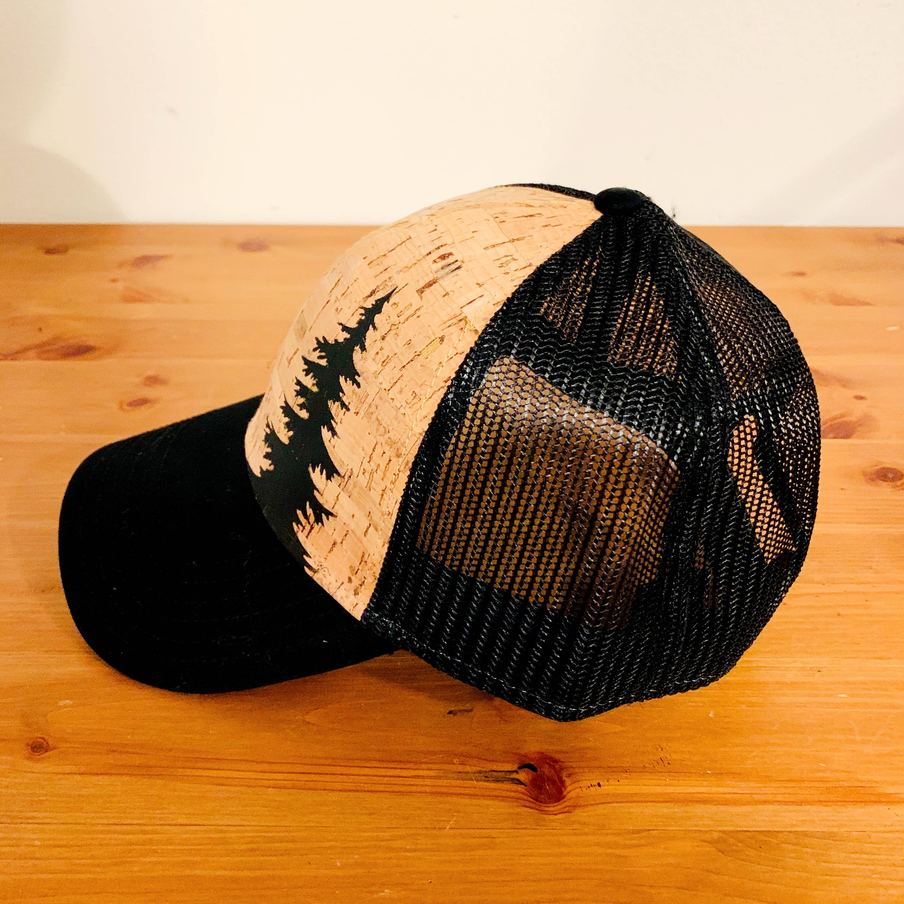 Shakes + Speares – boné - Unissexo por atacado – Boné Cascadian Trucker - Árvore3