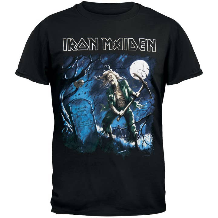 Official Store - Wholesale T-Shirt (Graphic) - Women's - Iron Maiden - Benjamin Breeg Women's Juniors T Shirt