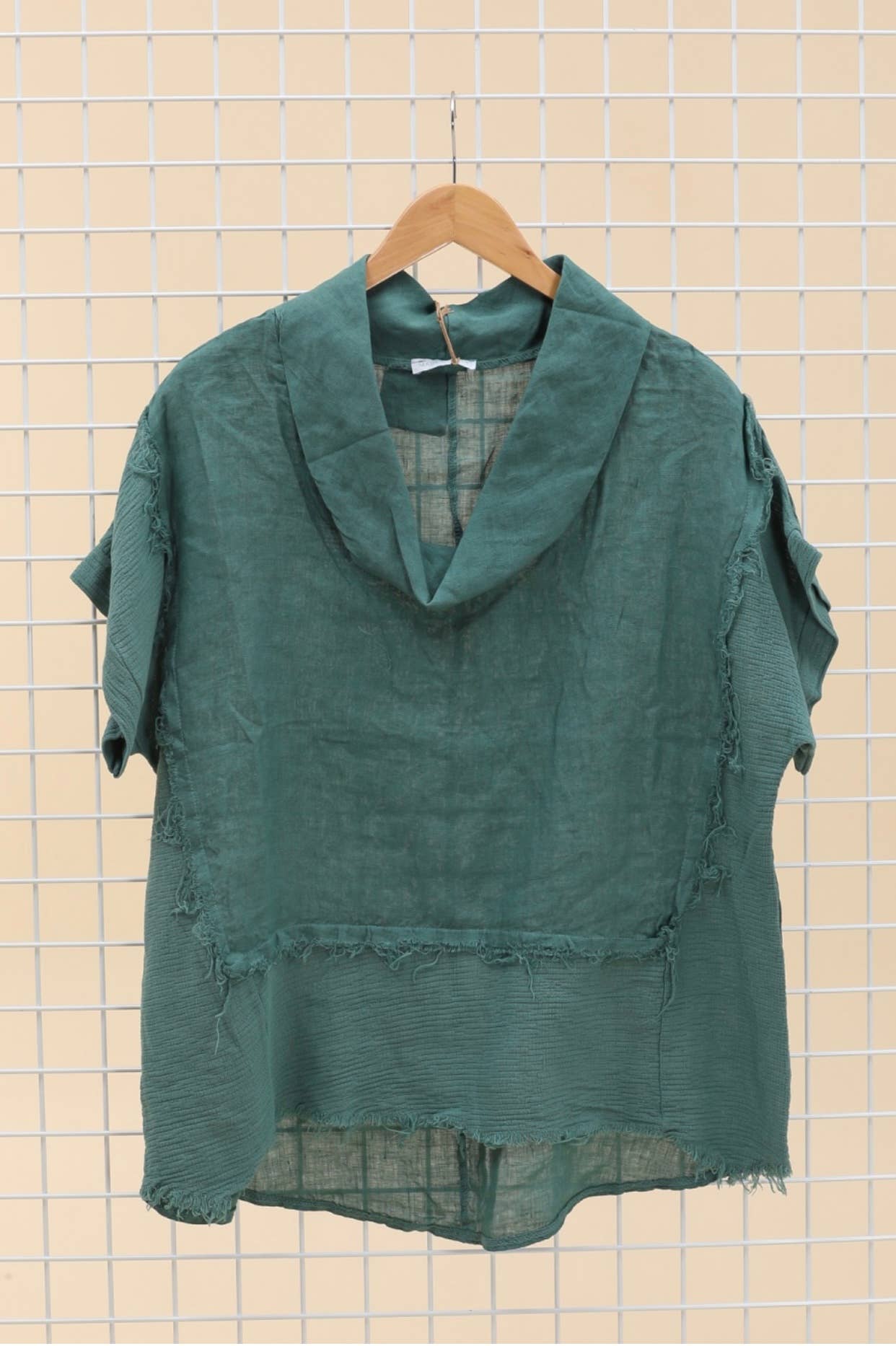 LÉA & LUC – Großhandel Bluse – Damen – 100 % Leinenbluse REF. 46236