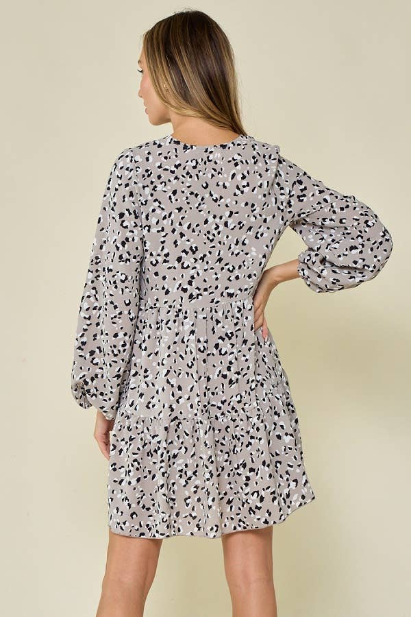 lovely melody - Vente Robe – femme - Robe à imprimé animalier LMD5447-Before Sunrise - A12