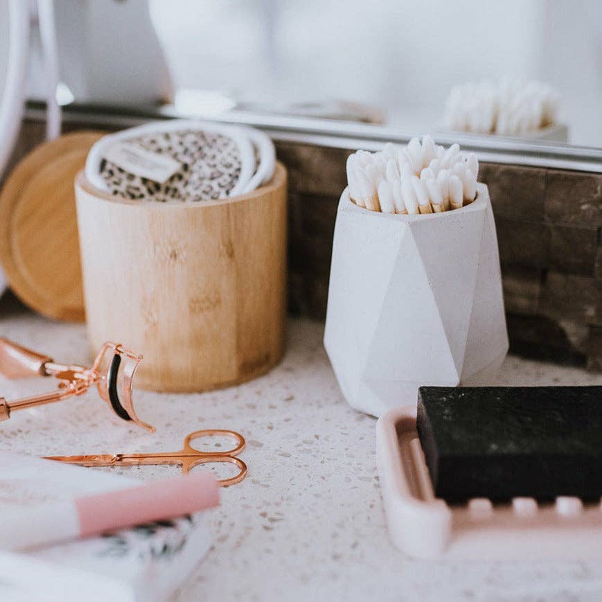 QMBeautique - Wholesale Eye Makeup Brush - Disposable Bamboo Flock Tip Applicators - Mini Pack3