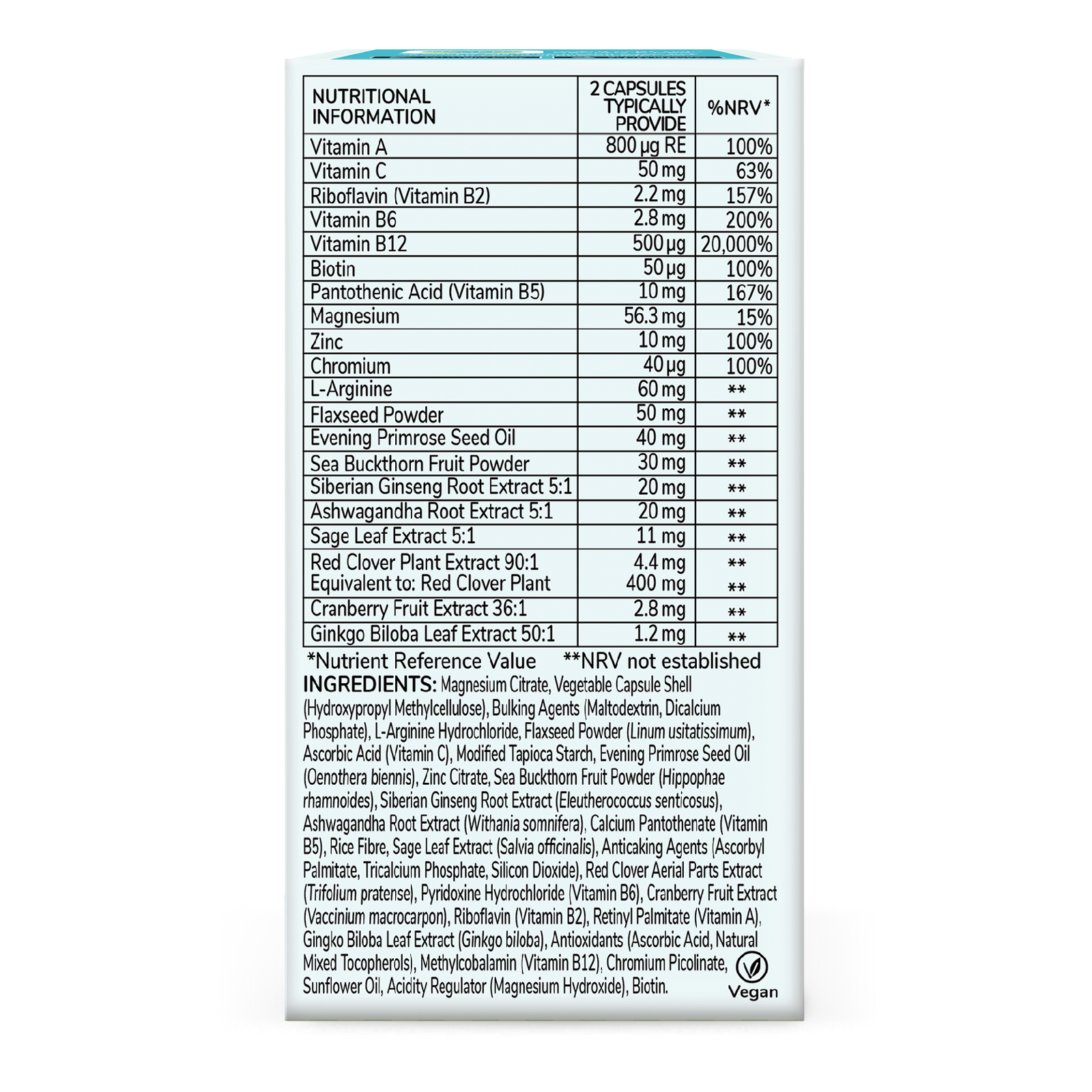 Health & Her Ltd - Wholesale Oral Supplement/Vitamin - Health & Her Menopause Multi-Nutrient Support Supplement9