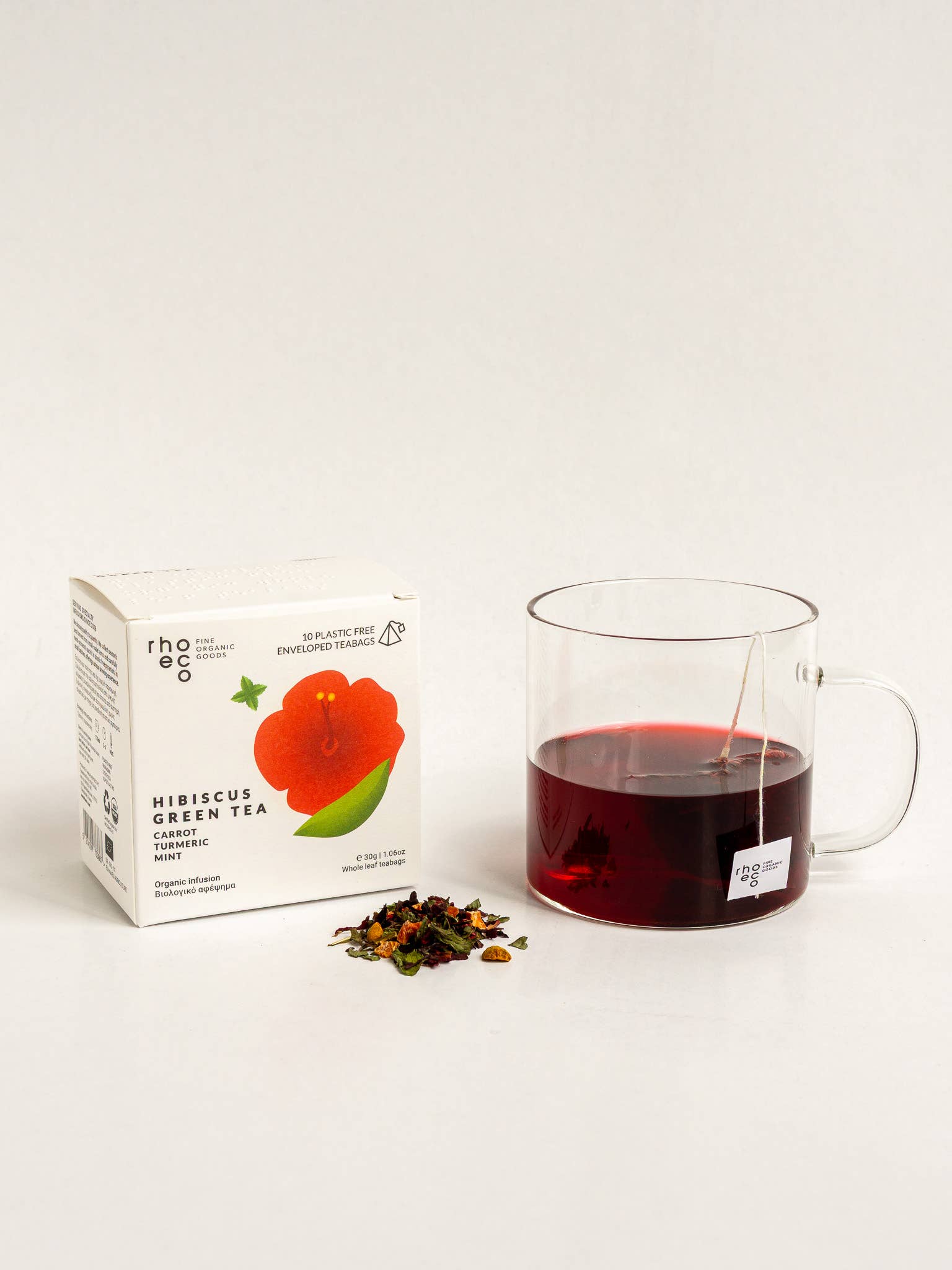 rhoeco - fine organic goods - Wholesale Tea Bags - New Fruity Tea Blends [Bio] - Compostable Pyramid Teabags5