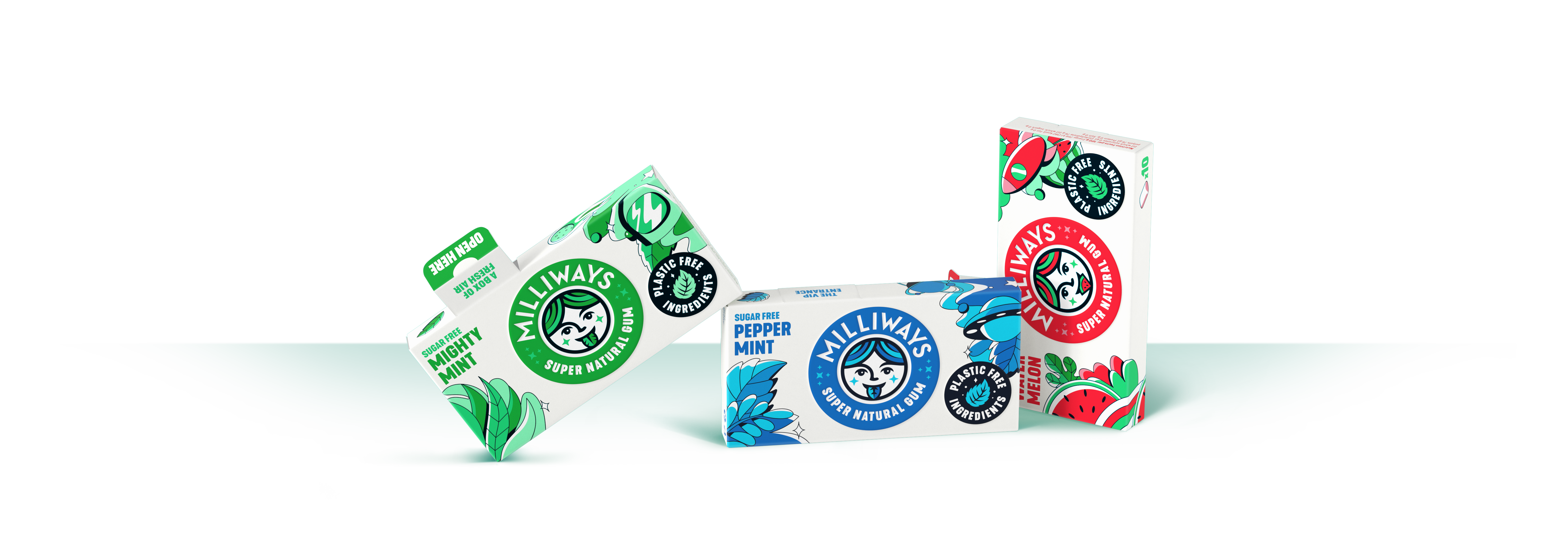 Milliways – wholesale Chewing gum – Watermelon Wonder3