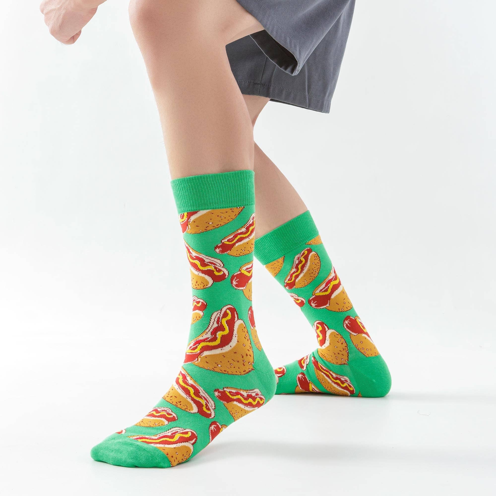 Marc JoJo - Wholesale Socks - Unisex - "Hot Dog Party" Socks4