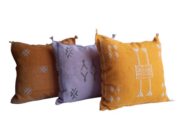 Simply Moroccan - Wholesale Throw/decorative pillow - Handmade cactus Throw pillow