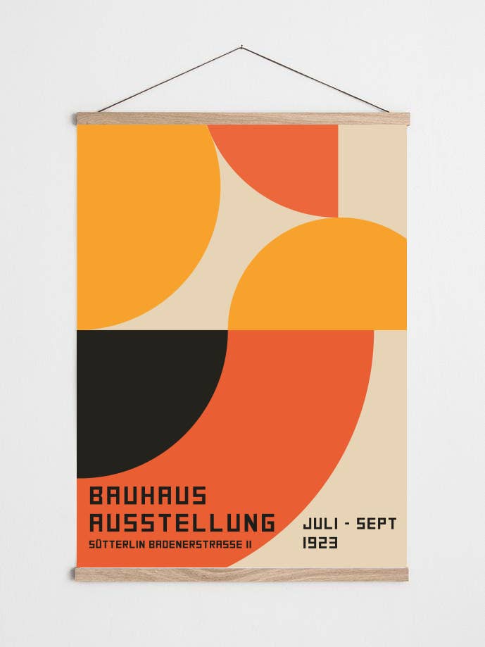 Bauhaus Poster 4 for wholesale by Love Paper