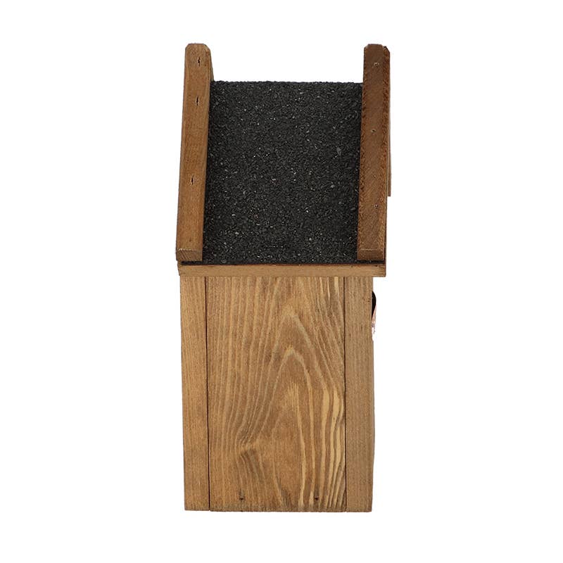 Esschert Design USA - Wholesale Bird House - Antique Wash Wren House w/Asphalt Roof, Wood2