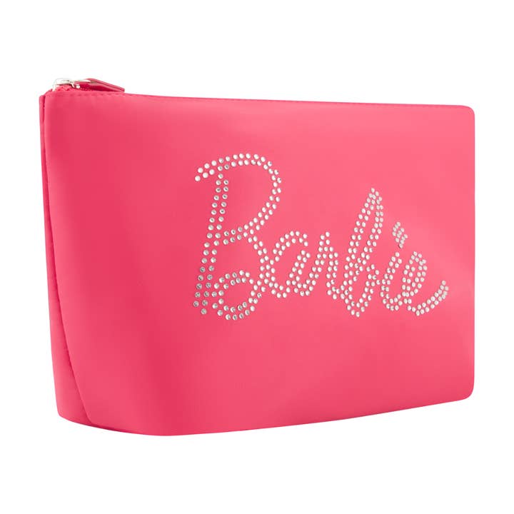 FUL Luggage (Concept One) - Wholesale Makeup/Cosmetic Bag - Barbieâ„¢ Rhinestone Logo Cosmetic Bag