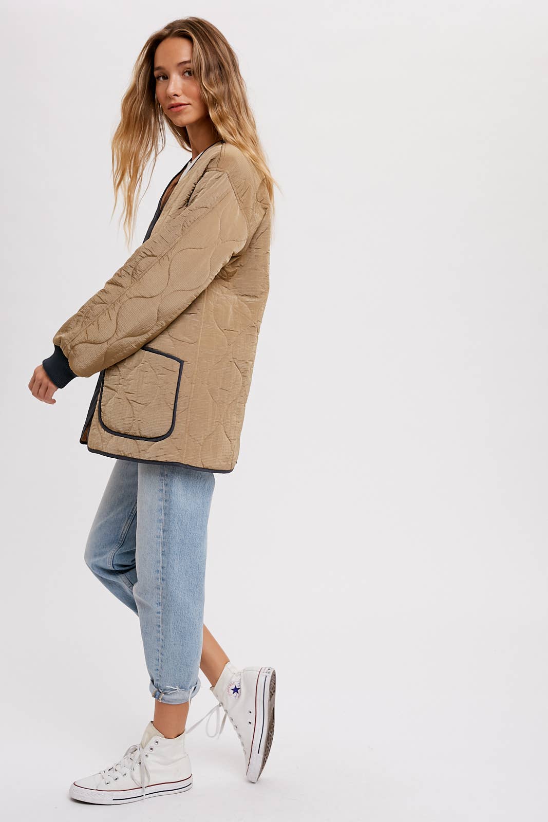 Bluivy - Wholesale Jacket - Women's - BUTTON UP QUILTED JACKET8