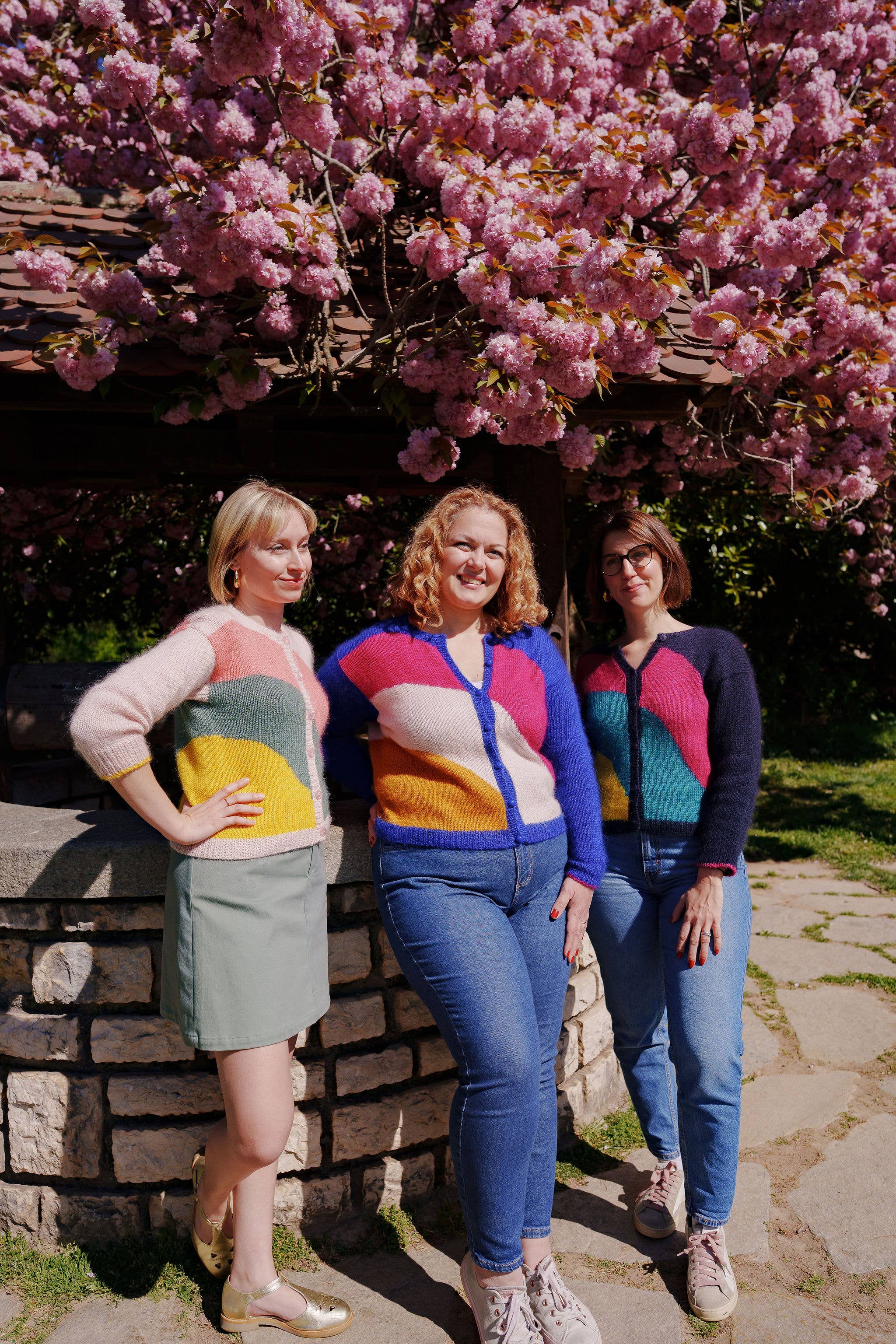 Lise Tailor – wholesale Knitting/Crochet Supplies – Knitting Pattern - Rainbow Cardigan1