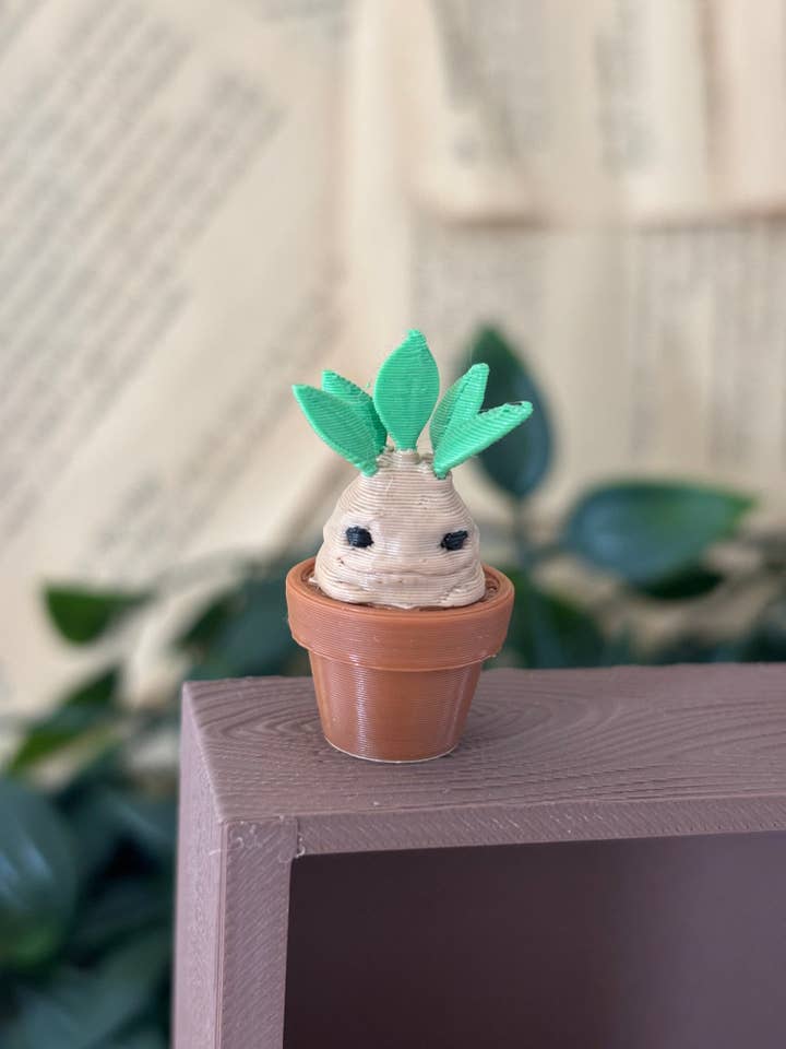 Miniature Mandrake-Inspired Figure For Bookshelf for wholesale by Nordic Book Adventure