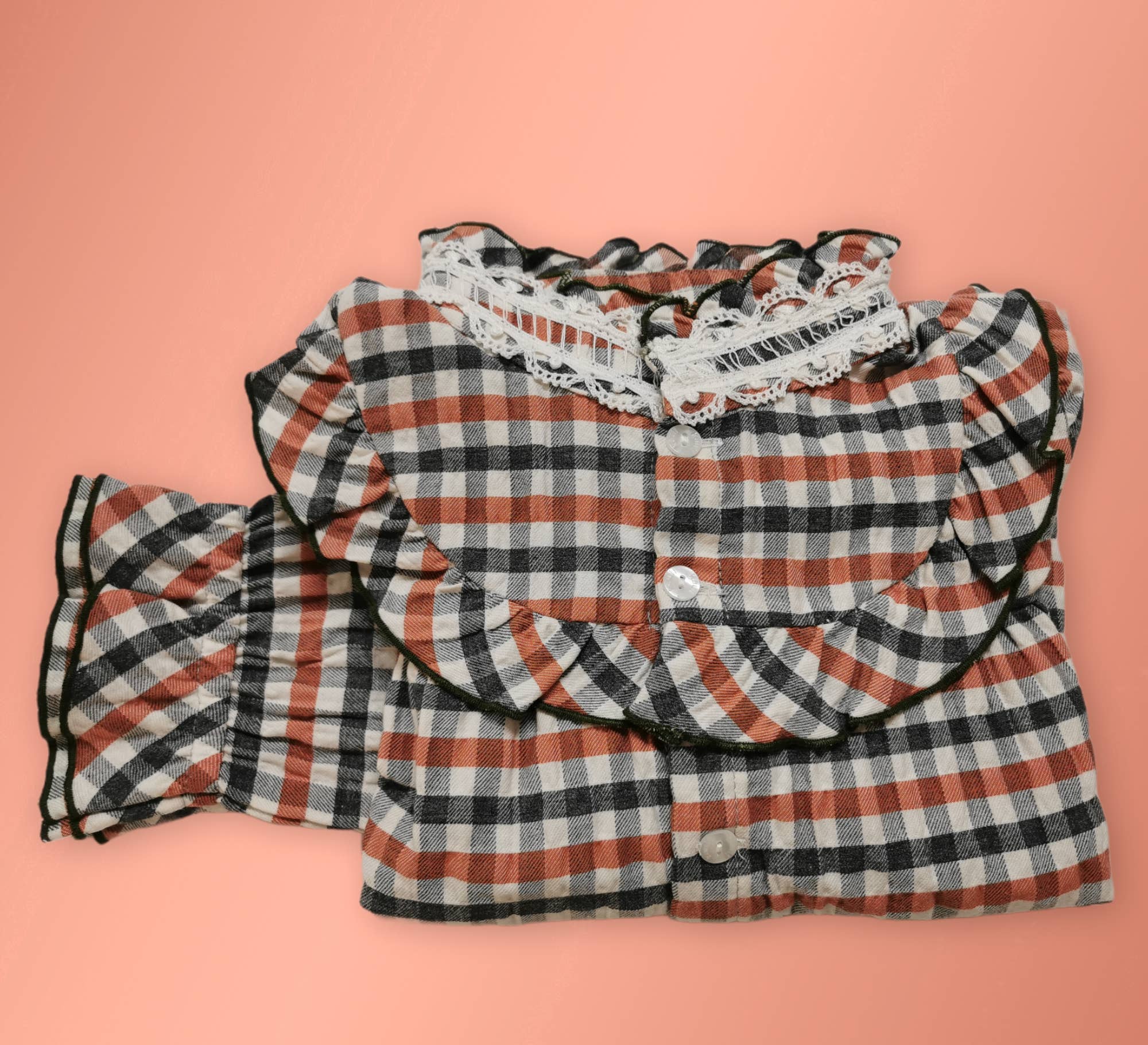 Orange Amazona Girl's Blouse for wholesale on Faire