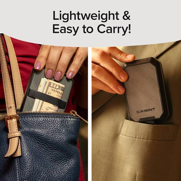 BulbHead - Wholesale Wallet - Unisex - Slim Mint Wallet | Ultra-Thin | RFID-Blocking | Crush-Resist8