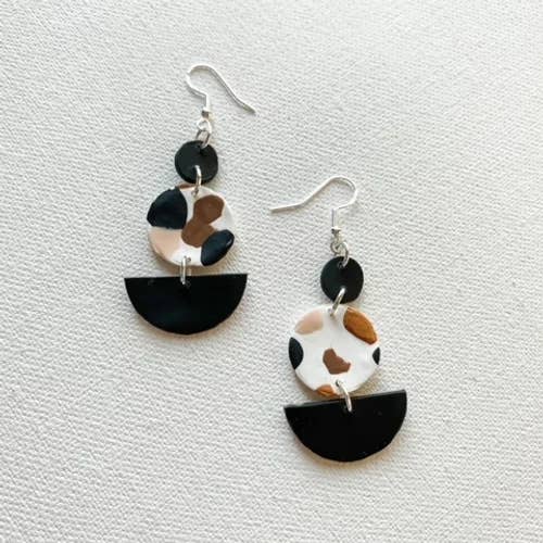 Luna Blush Drop Örhängen för wholesale av Lee&Lo Handmade Wearables