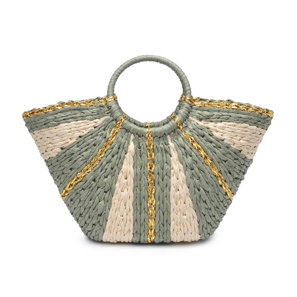 Urban Expressions - Wholesale Beach Bag - Carmen Straw Summer Beach Top Handle Tote11