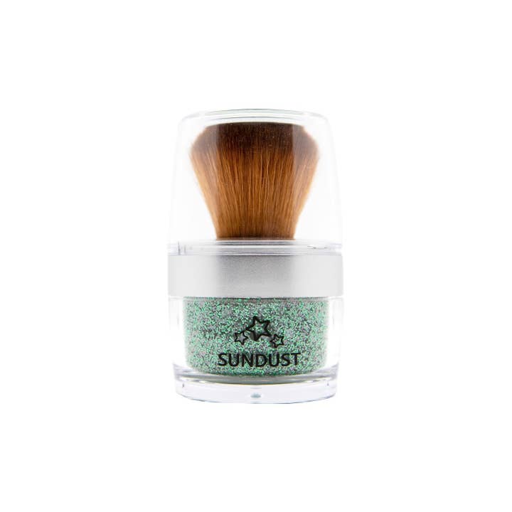 Bio Glitter Body Dust Green for wholesale by Sundust Cosmetics PTY LTD