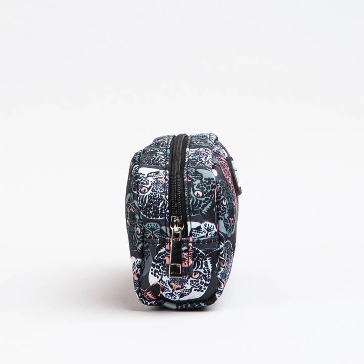 Green GATTO MAKE UP BAG for wholesale on Faire2