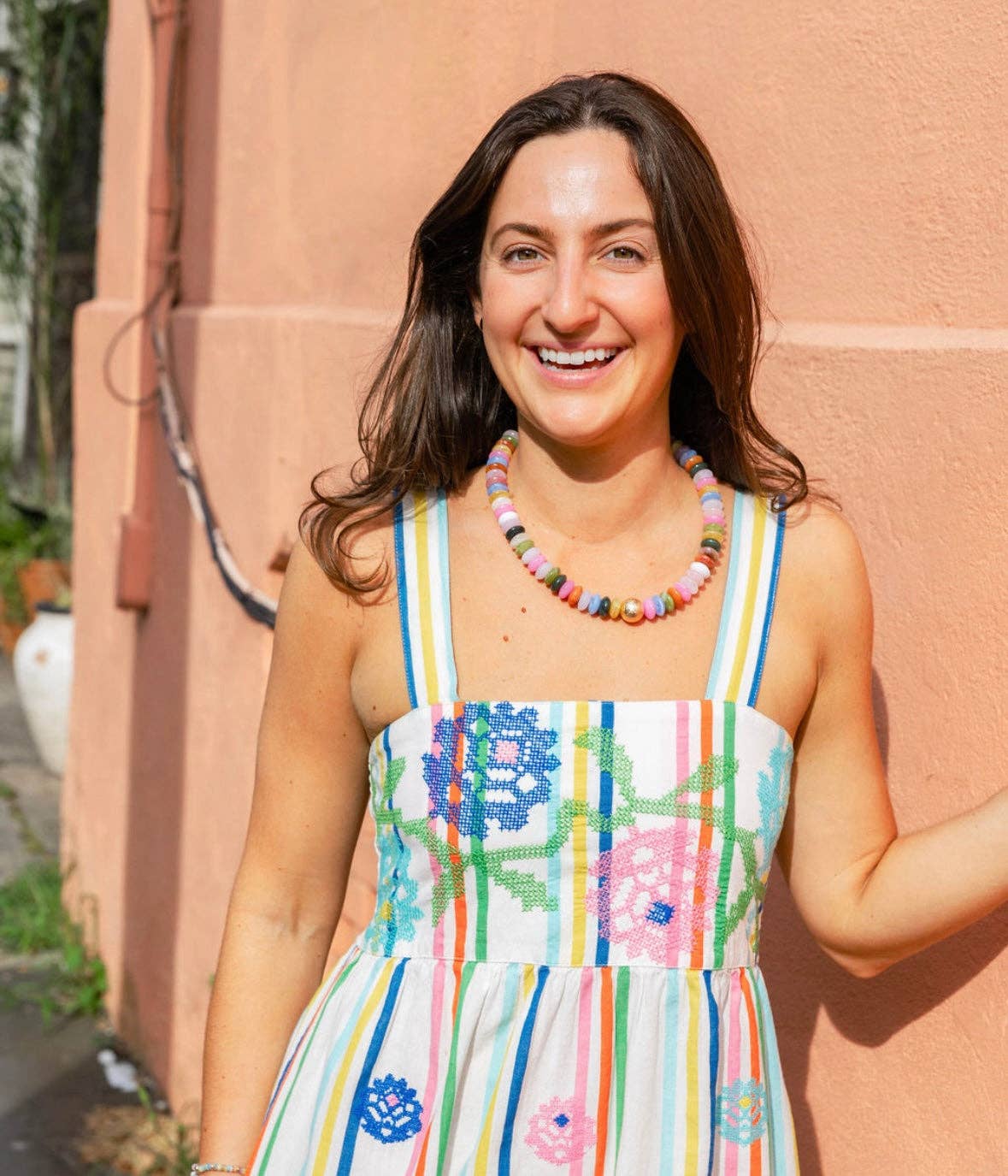 Erin McDermott Jewelry - Wholesale Beaded/Pearl Necklace - Dream in Color4